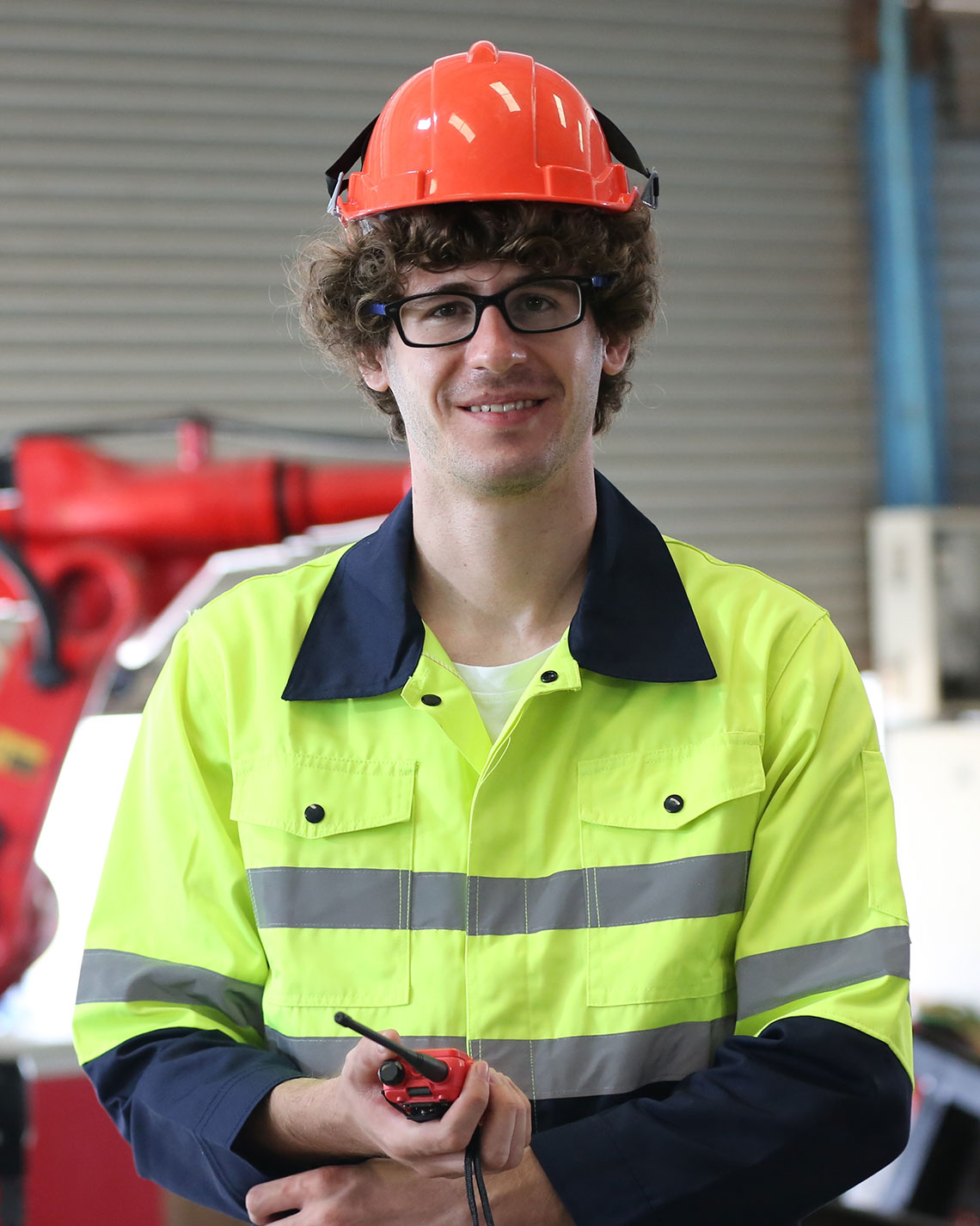 Robotics Arm Technician With His Supervisor In The.jpg